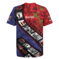 Personalised ANZAC Spirit 1915-2026 Filmstrip Tribute Rugby Jersey Lest We Forget 25 April