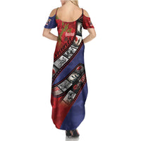 Personalised ANZAC Spirit 1915-2026 Filmstrip Tribute Summer Maxi Dress Lest We Forget 25 April