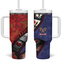 Personalised ANZAC Spirit 1915-2026 Filmstrip Tribute Tumbler With Handle Lest We Forget 25 April