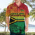 Hapi 44th Indipendens Dei Vanuatu Hawaiian Shirt Yumi 1980 with Vanuatuan Beach Landscape