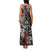 Personalized Japanese Kitsune Mask Family Matching Tank Maxi Dress and Hawaiian Shirt With Polynesian Arty Style