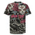 Personalized Japanese Kitsune Mask Rugby Jersey With Polynesian Arty Style