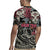 Personalized Japanese Kitsune Mask Rugby Jersey With Polynesian Arty Style