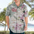 Personalized Japanese Shirasagi Bird Hawaiian Shirt Sakura and Hibiscus Polynesian Pattern