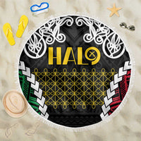 Halo Vanuatu Pride Beach Blanket Vanuatuan Sand Drawing Pattern