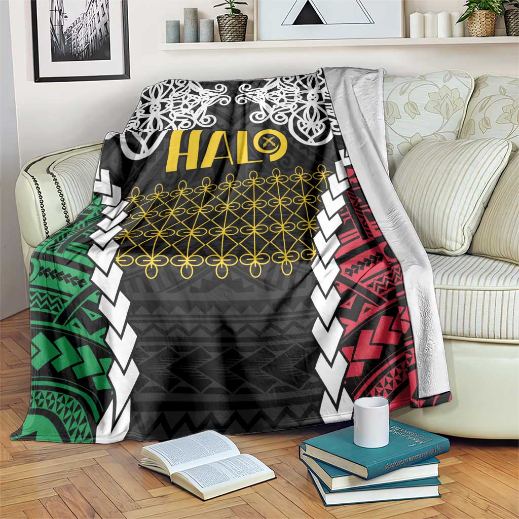 Halo Vanuatu Pride Blanket Vanuatuan Sand Drawing Pattern