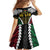 Halo Vanuatu Pride Family Matching Mermaid Dress and Hawaiian Shirt Vanuatuan Sand Drawing Pattern
