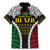 Halo Vanuatu Pride Family Matching Mermaid Dress and Hawaiian Shirt Vanuatuan Sand Drawing Pattern
