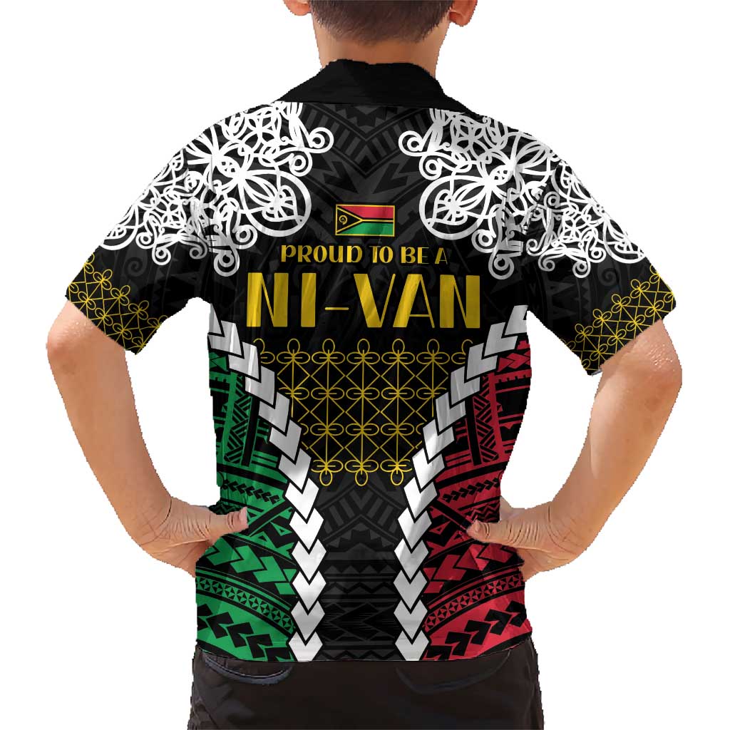 Halo Vanuatu Pride Family Matching Short Sleeve Bodycon Dress and Hawaiian Shirt Vanuatuan Sand Drawing Pattern LT9 - Polynesian Pride