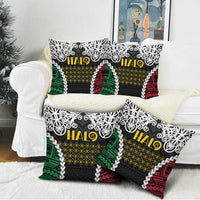 Halo Vanuatu Pride Pillow Cover Vanuatuan Sand Drawing Pattern - Polynesian Pride