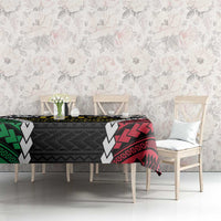 Halo Vanuatu Pride Tablecloth Vanuatuan Sand Drawing Pattern