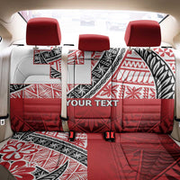 Malo e lelei Tonga Back Car Seat Cover Ngatu Tokelau Feletoa Fata Traditional Polynesian Pattern