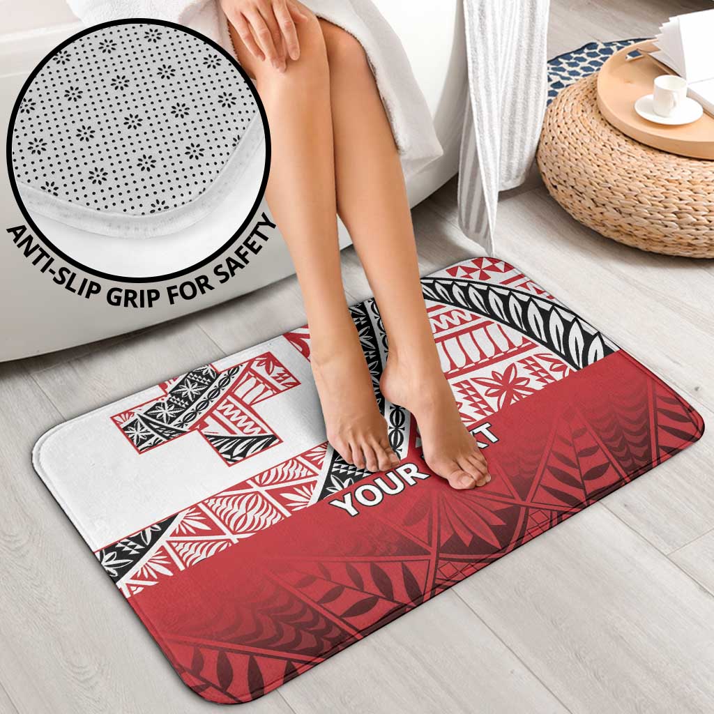 Malo e lelei Tonga Bathroom Set Ngatu Tokelau Feletoa Fata Traditional Polynesian Pattern - Polynesian Pride