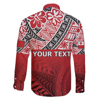 Malo e lelei Tonga Family Matching Off The Shoulder Long Sleeve Dress and Hawaiian Shirt Ngatu Tokelau Feletoa Fata Traditional Polynesian Pattern