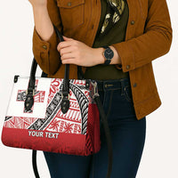 Malo e lelei Tonga Leather Bag Ngatu Tokelau Feletoa Fata Traditional Polynesian Pattern - Polynesian Pride