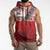 Malo e lelei Tonga Sleeveless Hoodie Ngatu Tokelau Feletoa Fata Traditional Polynesian Pattern - Polynesian Pride