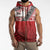 Malo e lelei Tonga Sleeveless Zip Hoodie Ngatu Tokelau Feletoa Fata Traditional Polynesian Pattern - Polynesian Pride