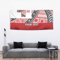 Malo e lelei Tonga Tapestry Ngatu Tokelau Feletoa Fata Traditional Polynesian Pattern