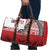 Malo e lelei Tonga Travel Bag Ngatu Tokelau Feletoa Fata Traditional Polynesian Pattern - Polynesian Pride