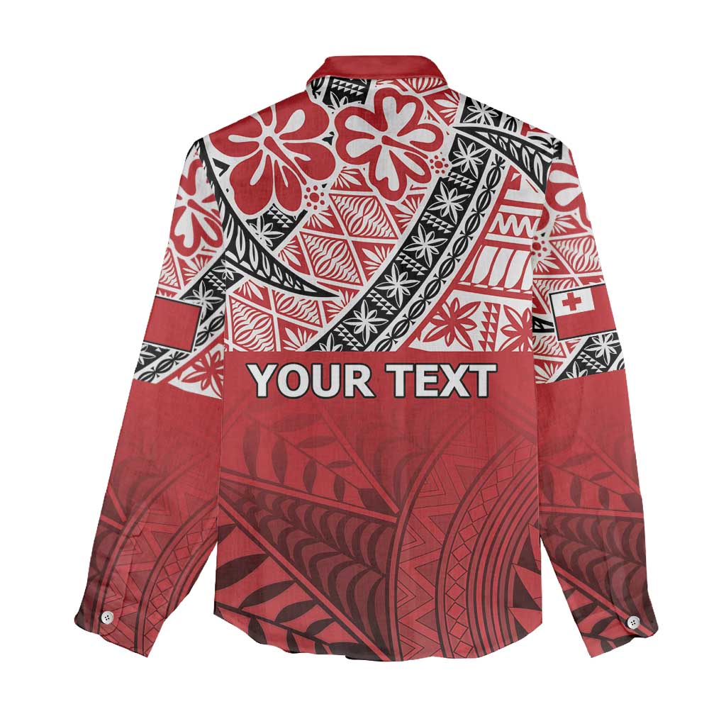Malo e lelei Tonga Women Casual Shirt Ngatu Tokelau Feletoa Fata Traditional Polynesian Pattern
