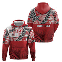 Malo e lelei Tonga Zip Hoodie Ngatu Tokelau Feletoa Fata Traditional Polynesian Pattern