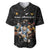 Custom Rugby Southern Hemisphere Baseball Jersey Argentina AUNZ South Africa Mascot Black - Polynesian Pride