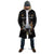 Custom Rugby Southern Hemisphere Cloak Argentina AUNZ South Africa Mascot Black - Polynesian Pride