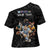 Custom Rugby Southern Hemisphere Cross Shoulder Shirt Argentina AUNZ South Africa Mascot Black - Polynesian Pride