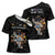 Custom Rugby Southern Hemisphere Cross Shoulder Shirt Argentina AUNZ South Africa Mascot Black - Polynesian Pride