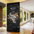 Custom Rugby Southern Hemisphere Door Cover Argentina AUNZ South Africa Mascot Black - Polynesian Pride