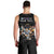 Custom Rugby Southern Hemisphere Men Tank Top Argentina AUNZ South Africa Mascot Black - Polynesian Pride