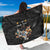 Custom Rugby Southern Hemisphere Sarong Argentina AUNZ South Africa Mascot Black - Polynesian Pride