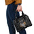 Custom Rugby Southern Hemisphere Shoulder Handbag Argentina AUNZ South Africa Mascot Black - Polynesian Pride