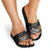 Custom Rugby Southern Hemisphere Slide Sandals Argentina AUNZ South Africa Mascot Black - Polynesian Pride