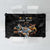 Custom Rugby Southern Hemisphere Tablecloth Argentina AUNZ South Africa Mascot Black - Polynesian Pride