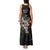 Custom Rugby Southern Hemisphere Tank Maxi Dress Argentina AUNZ South Africa Mascot Black - Polynesian Pride
