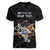 Custom Rugby Southern Hemisphere Women V-Neck T-Shirt Argentina AUNZ South Africa Mascot Black - Polynesian Pride