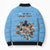Custom Rugby Southern Hemisphere Bomber Puffer Jacket Argentina AUNZ South Africa Mascot Blue - Polynesian Pride