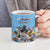 Custom Rugby Southern Hemisphere Ceramic Mug Argentina AUNZ South Africa Mascot Blue - Polynesian Pride