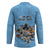 Custom Rugby Southern Hemisphere Hockey Jersey Argentina AUNZ South Africa Mascot Blue - Polynesian Pride