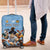 Custom Rugby Southern Hemisphere Luggage Cover Argentina AUNZ South Africa Mascot Blue - Polynesian Pride
