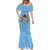 Custom Rugby Southern Hemisphere Mermaid Dress Argentina AUNZ South Africa Mascot Blue - Polynesian Pride