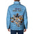 Custom Rugby Southern Hemisphere Padded Jacket Argentina AUNZ South Africa Mascot Blue - Polynesian Pride