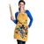 Custom Rugby Southern Hemisphere Apron Argentina AUNZ South Africa Mascot Gold - Polynesian Pride