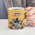Custom Rugby Southern Hemisphere Ceramic Mug Argentina AUNZ South Africa Mascot Gold - Polynesian Pride