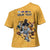 Custom Rugby Southern Hemisphere Cross Shoulder Shirt Argentina AUNZ South Africa Mascot Gold - Polynesian Pride