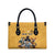 Custom Rugby Southern Hemisphere Leather Bag Argentina AUNZ South Africa Mascot Gold - Polynesian Pride