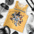 Custom Rugby Southern Hemisphere Men Tank Top Argentina AUNZ South Africa Mascot Gold - Polynesian Pride