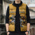 Custom Rugby Southern Hemisphere Sleeveless Puffer Jacket Argentina AUNZ South Africa Mascot Gold - Polynesian Pride