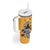 Custom Rugby Southern Hemisphere Tumbler With Handle Argentina AUNZ South Africa Mascot Gold - Polynesian Pride